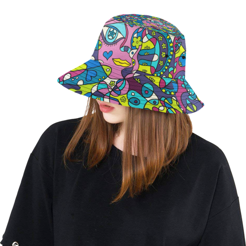 January All Over Print Bucket Hat
