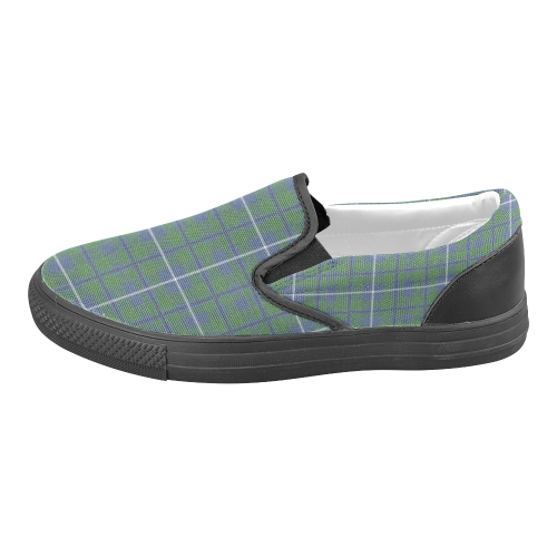 Douglas Tartan Women's Unusual Slip-on Canvas Shoes (Model 019)