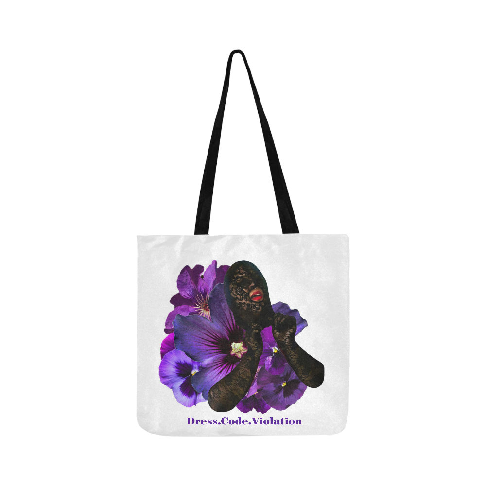 Passion Flower Reusable Shopping Bag Model 1660 (Two sides)