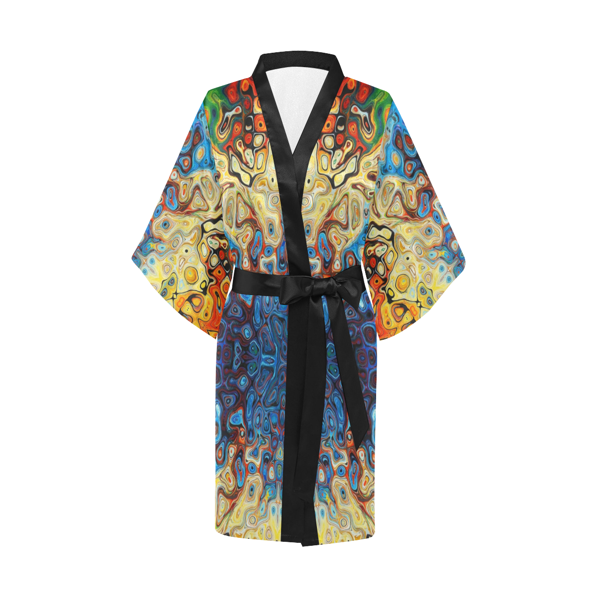Ripples Kimono Robe