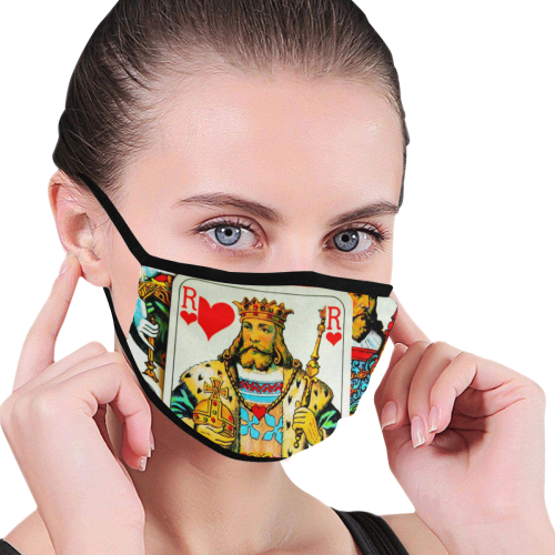 FRENCH PLAYING CARDS Mouth Mask