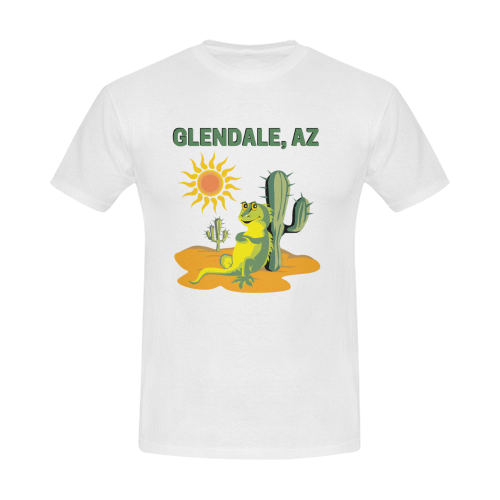 Glendale, Arizona Men's T-Shirt in USA Size (Front Printing Only)