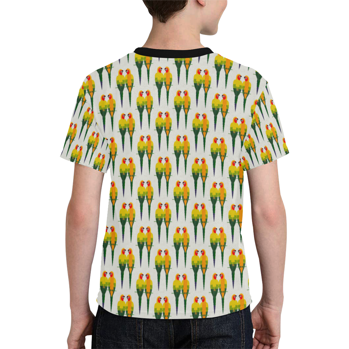 parrots Kids' All Over Print T-shirt (Model T65)