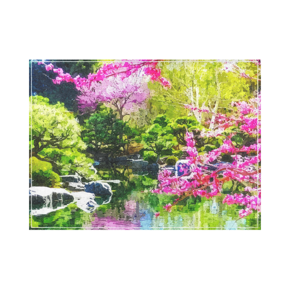 oriental garden Placemat 14’’ x 19’’ (Set of 4)