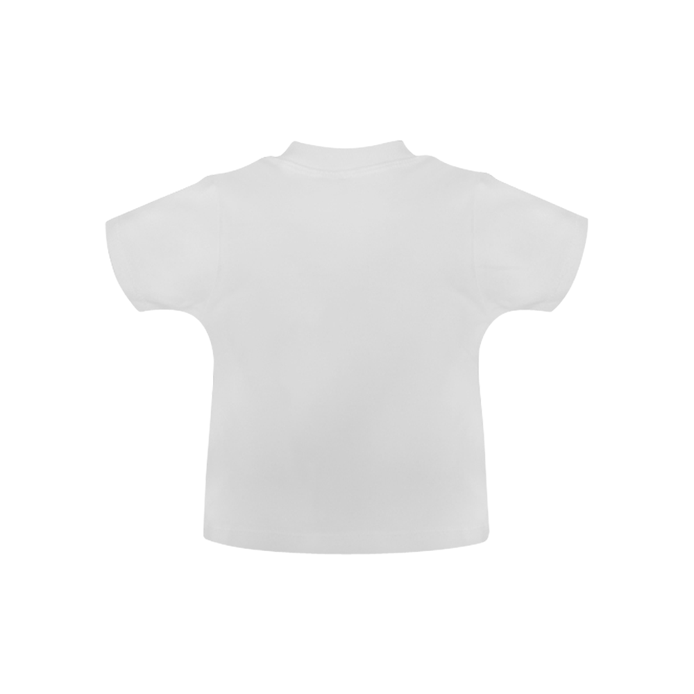 Baby Red Dragon White Baby Classic T-Shirt (Model T30)