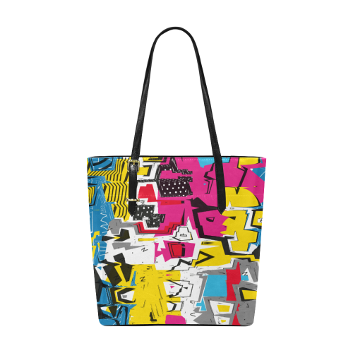 Distorted shapes Euramerican Tote Bag/Small (Model 1655)