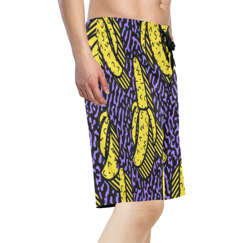 banana swimwear jacksonsrunaway Men's All Over Print Board Shorts (Model L16)