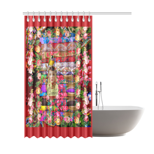Flower Child Shower Curtain 72"x84"