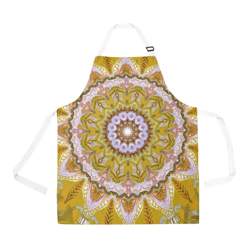 indian totem 21 All Over Print Apron