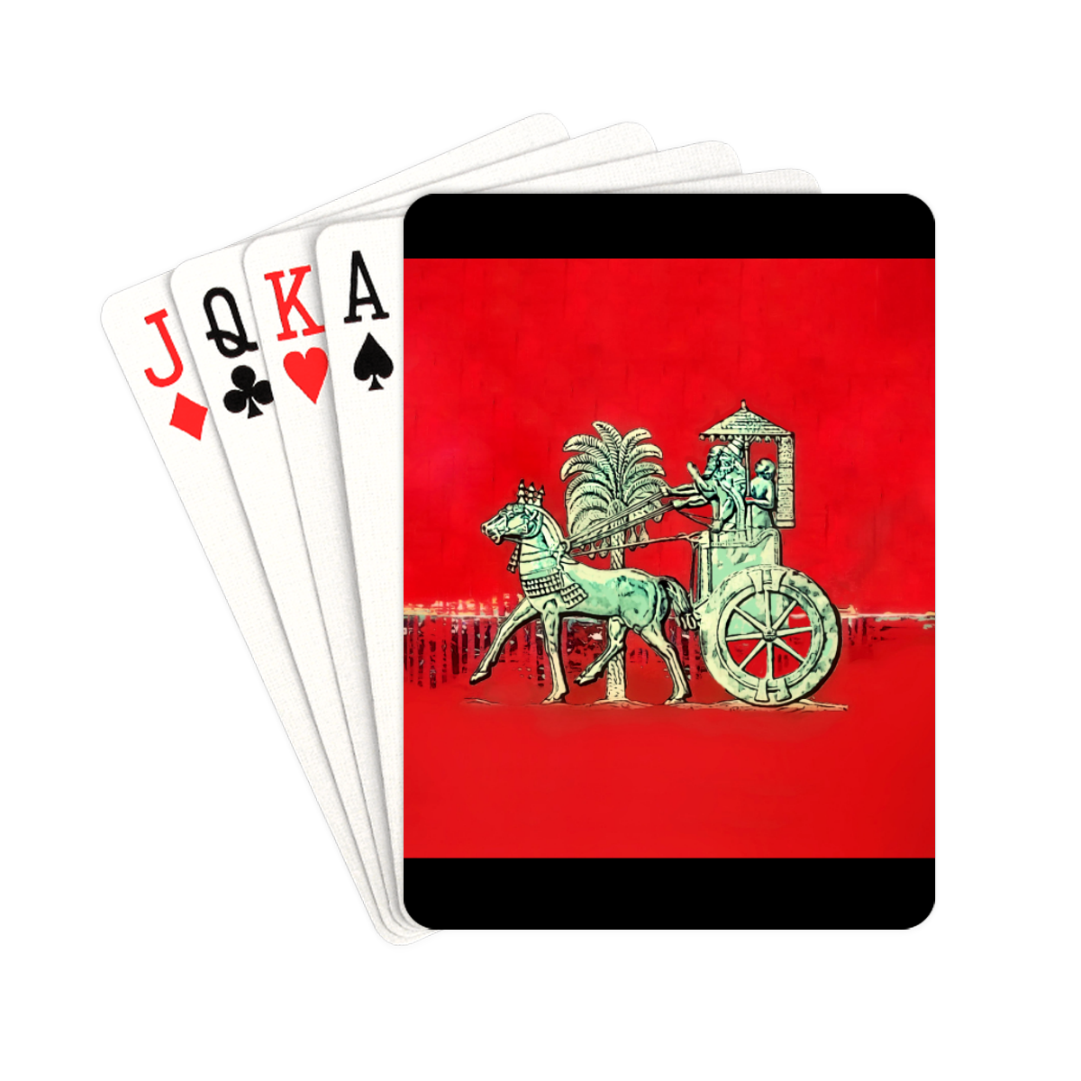 Assyrian King Playing Cards 2.5"x3.5"