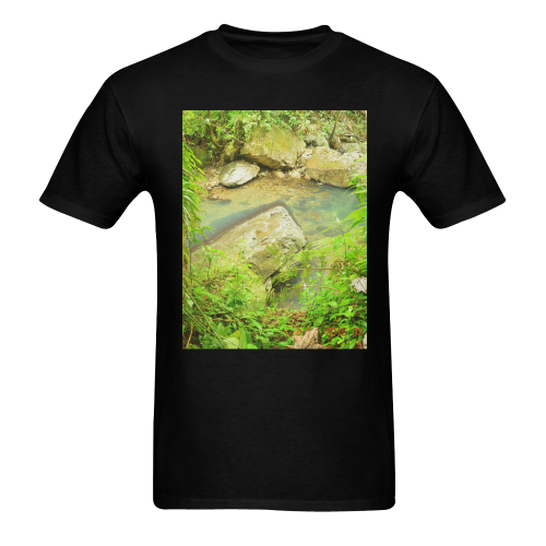 YS_0078 - River Men's T-Shirt in USA Size (Two Sides Printing)