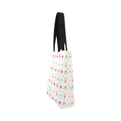 Over The Rainbow Bag Canvas Tote Bag (Model 1657)