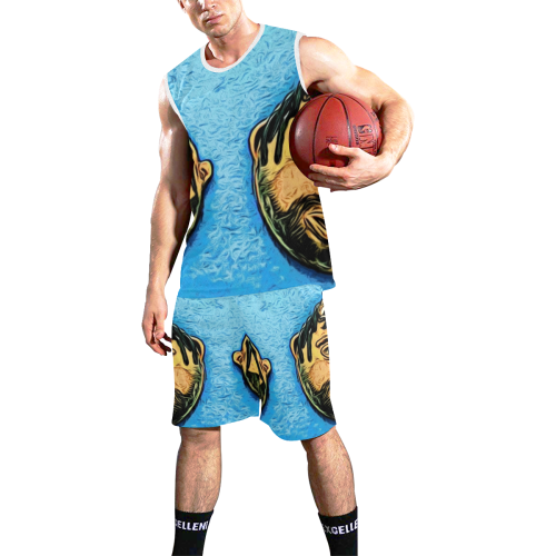 2 King's All Over Print Basketball Uniform