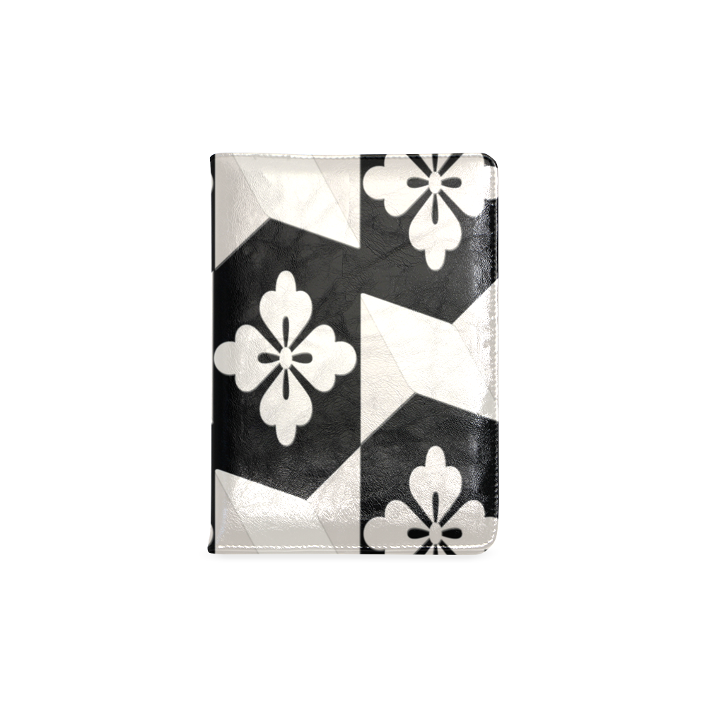 Black White Tiles Custom NoteBook A5