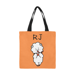 RJ All Over Print Canvas Tote Bag/Small (Model 1697)