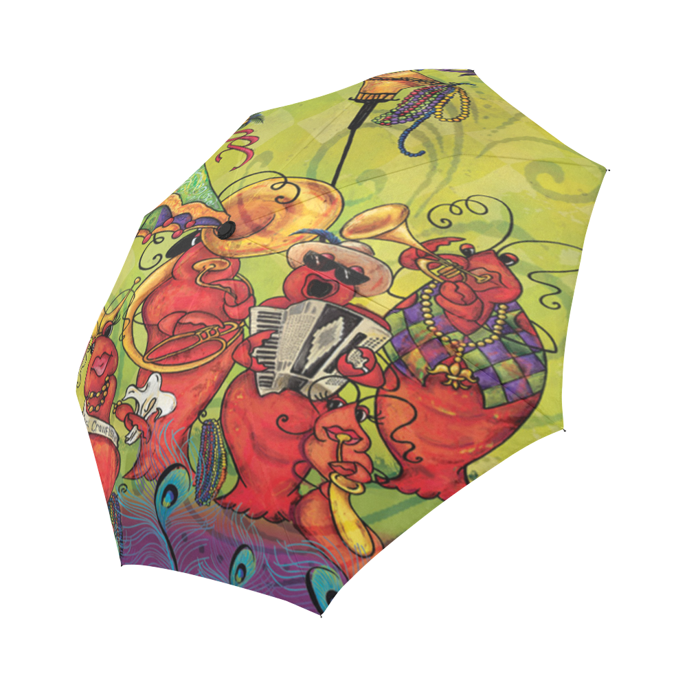 Crawfish-Band Umbrella Auto-Foldable Umbrella (Model U04)