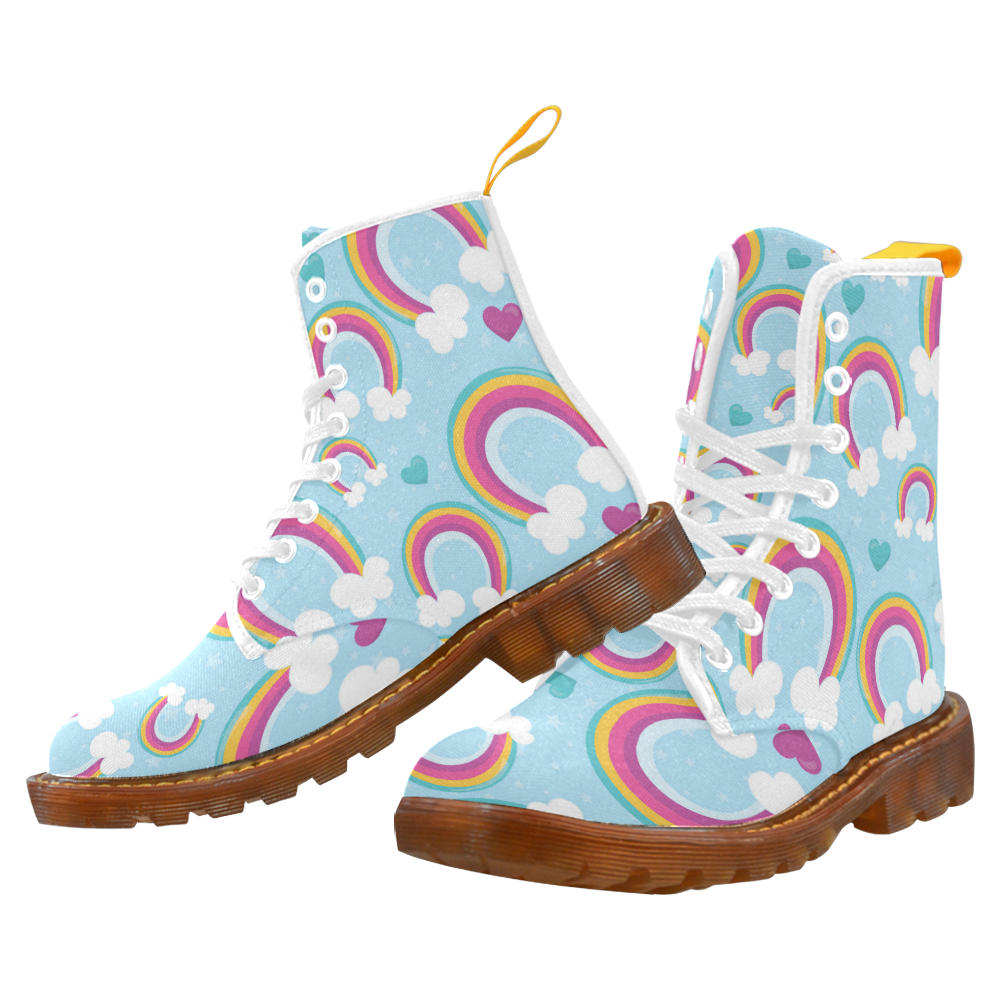 Rainbow Sky Martin Boots For Women Model 1203H