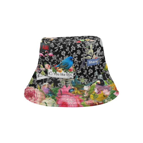 One Kiss All Over Print Bucket Hat