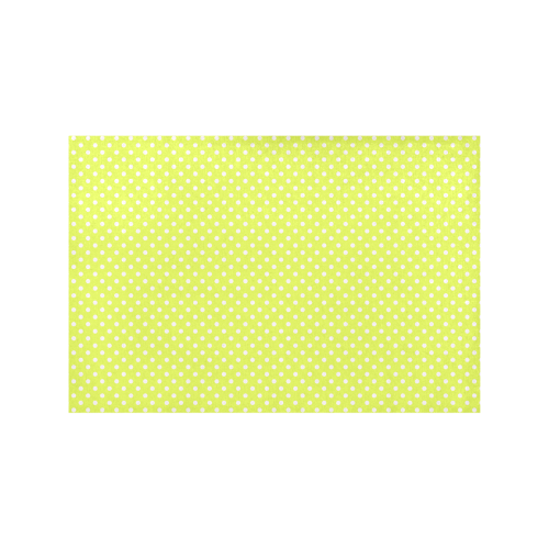 Yellow polka dots Placemat 12’’ x 18’’ (Set of 4)
