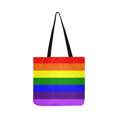 Rainbow Flag (Gay Pride - LGBTQIA+) Reusable Shopping Bag Model 1660 (Two sides)