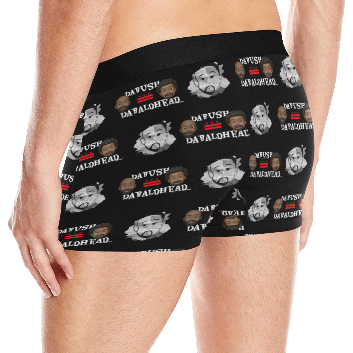 DaBush&DaBaldHead Men's All Over Print Boxer Briefs (Model L10)