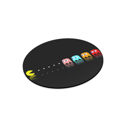 Pac-Man Round Mousepad