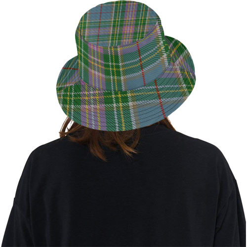 Isle of Man Tartan All Over Print Bucket Hat
