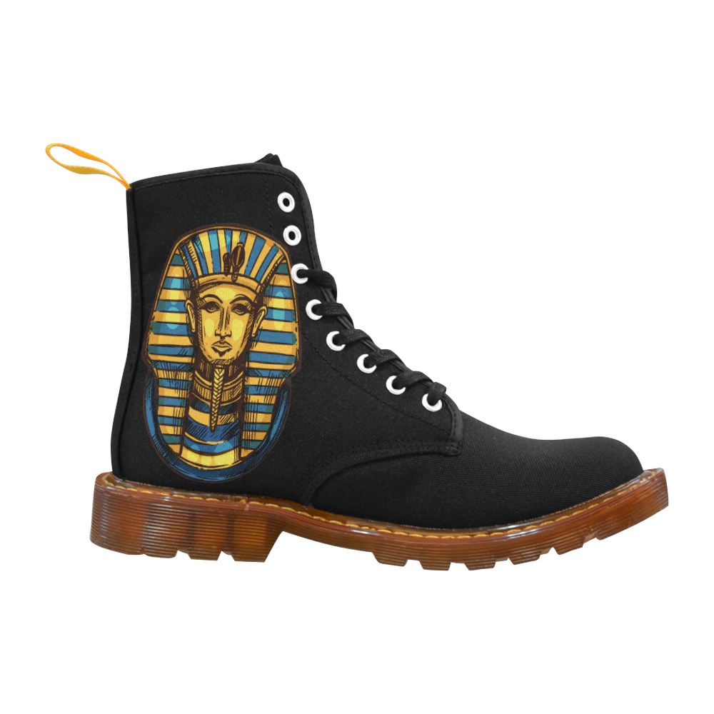 bota de hombre con diseño de un faraon egipcio Martin Boots For Men Model 1203H