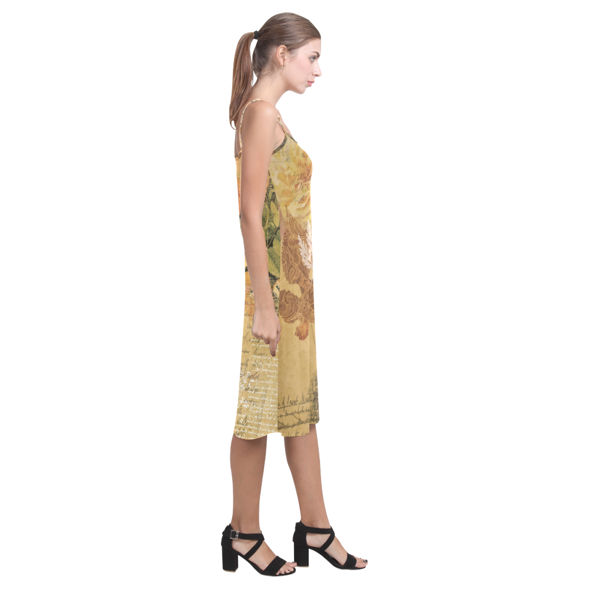 Ancient garden Alcestis Slip Dress (Model D05)