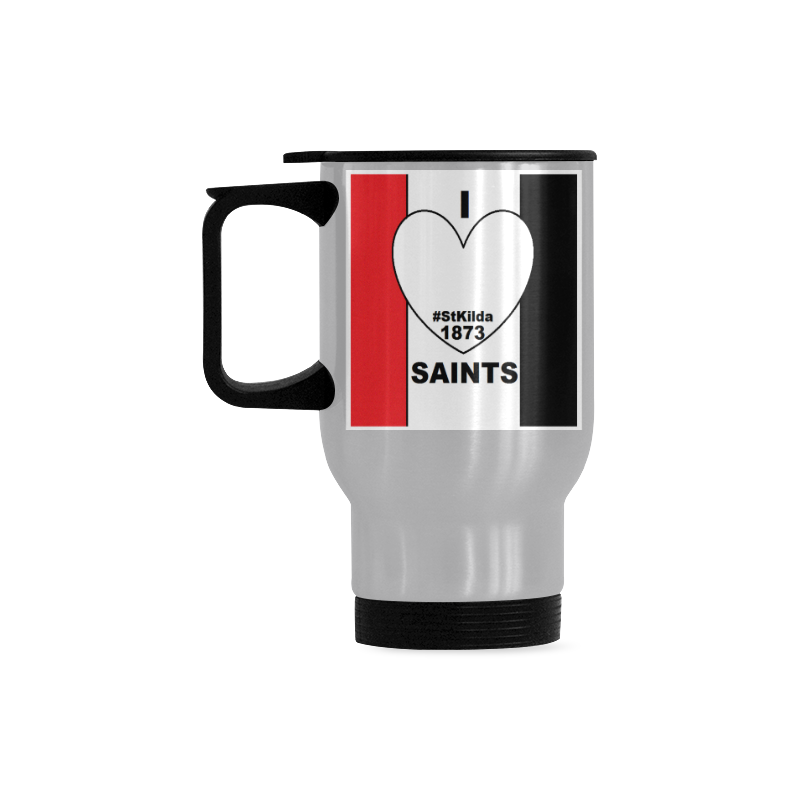 SAINTS Travel Mug (Silver) (14 Oz)