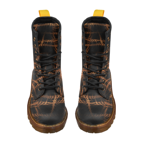 Trapped High Grade PU Leather Martin Boots For Men Model 402H