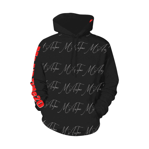 youtube hoodie-AirTime- All Over Print Hoodie for Men (USA Size) (Model H13)