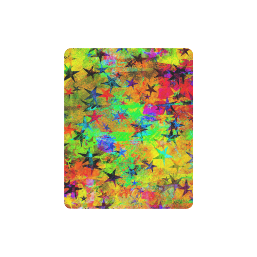 stars and texture colors Rectangle Mousepad