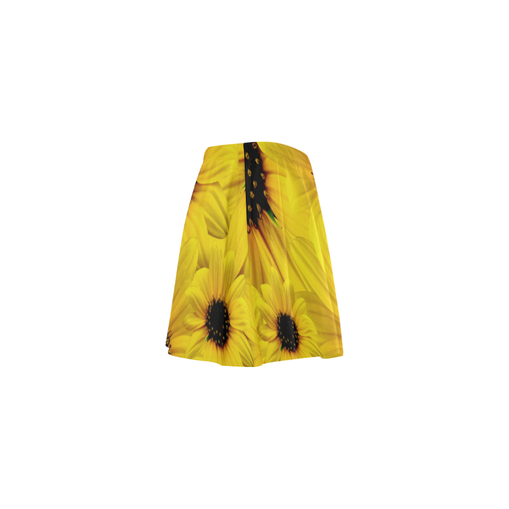 Sunflower Mini Skating Skirt (Model D36)