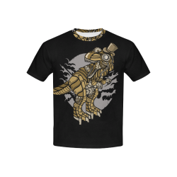 Retro Futurism Steampunk Electic World Dinosaur 2 Kids' All Over Print T-shirt (USA Size) (Model T40)
