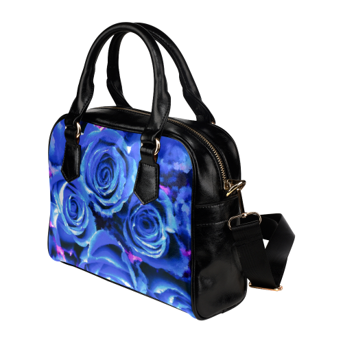 roses are blue Shoulder Handbag (Model 1634)