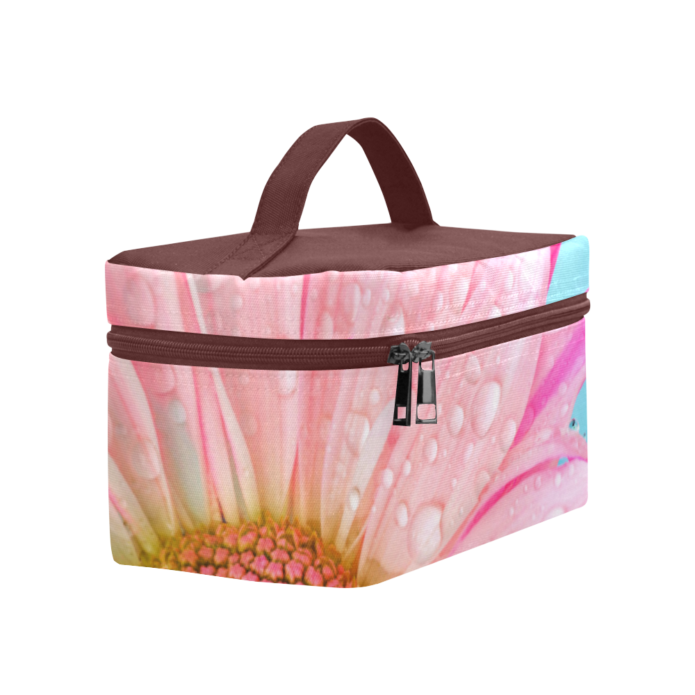 Flower Cosmetic Bag/Large (Model 1658)