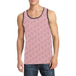 Cat with Violin Pattern Men's All Over Print Tank Top (Model T57)