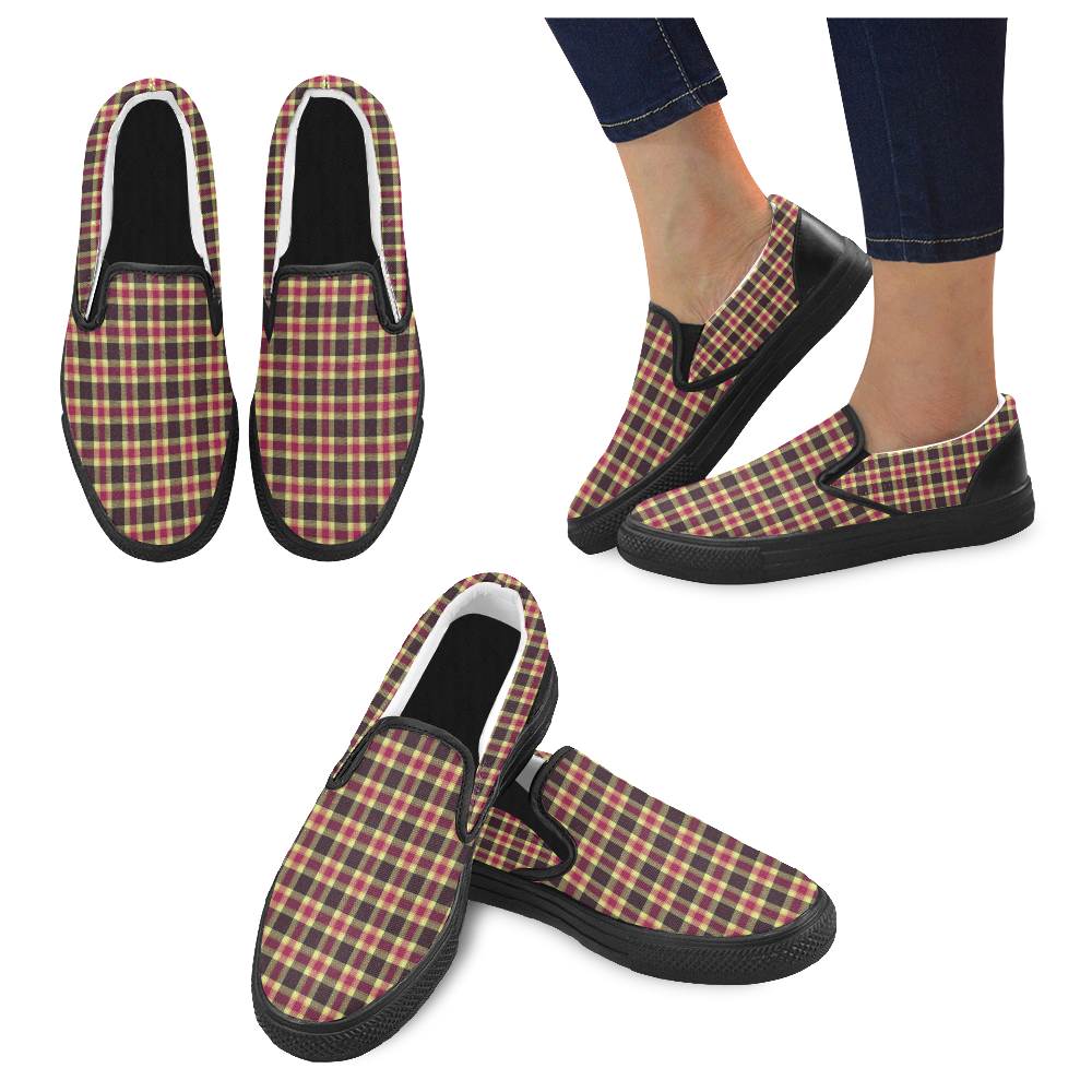 60tt Women's Unusual Slip-on Canvas Shoes (Model 019)