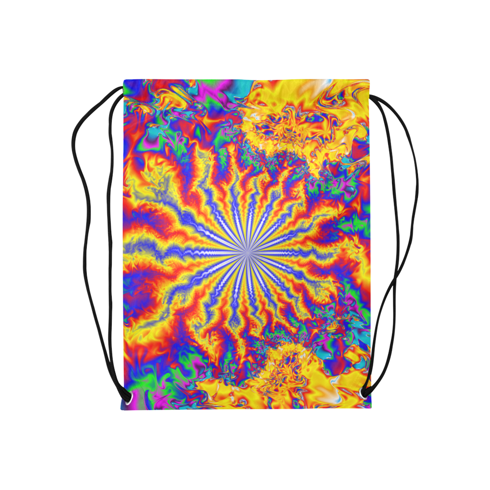 Chaos Medium Drawstring Bag Model 1604 (Twin Sides) 13.8"(W) * 18.1"(H)