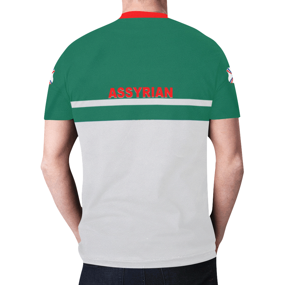 Elegant Assyrian New All Over Print T-shirt for Men/Large Size (Model T45)