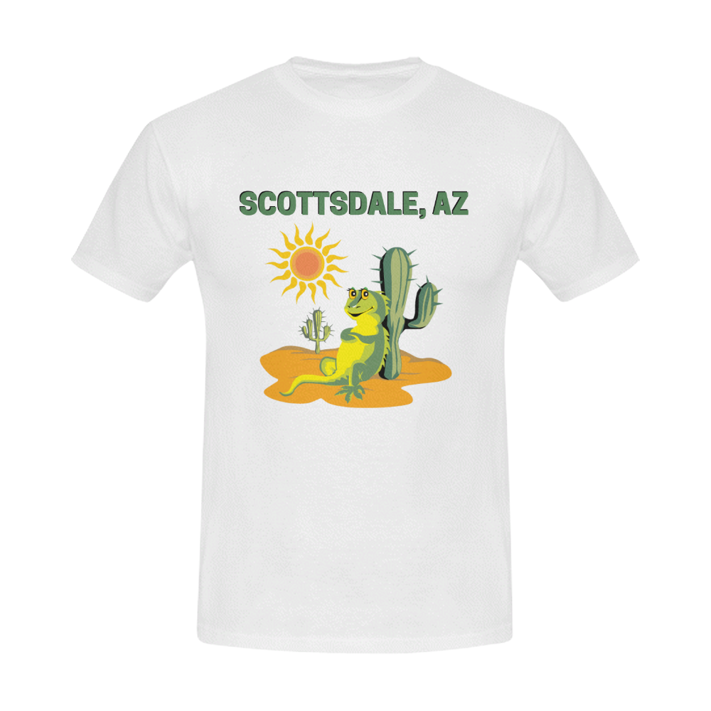 Scottsdale, Arizona Men's T-Shirt in USA Size (Front Printing Only)