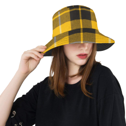 BARCLAY DRESS LIGHT MODERN TARTAN All Over Print Bucket Hat