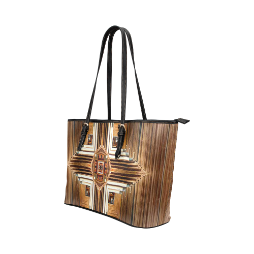 Emblem Leather Tote Bag/Large (Model 1651)