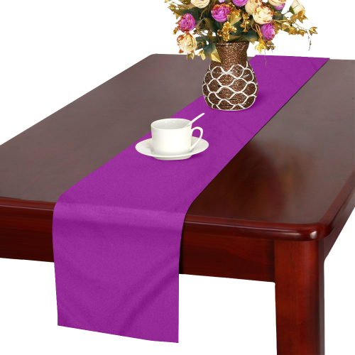 color dark magenta Table Runner 16x72 inch