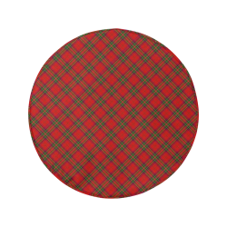 Red Tartan Plaid Pattern 34 Inch Spare Tire Cover