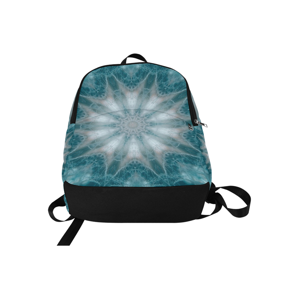 Mandala - Green, White, Rose Fabric Backpack for Adult (Model 1659)