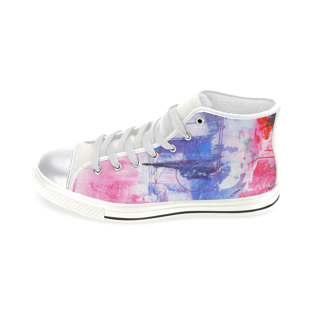 Confusion Women's Classic High Top Canvas Shoes (Model 017)