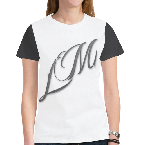 LM T-Shirt New All Over Print T-shirt for Women (Model T45)