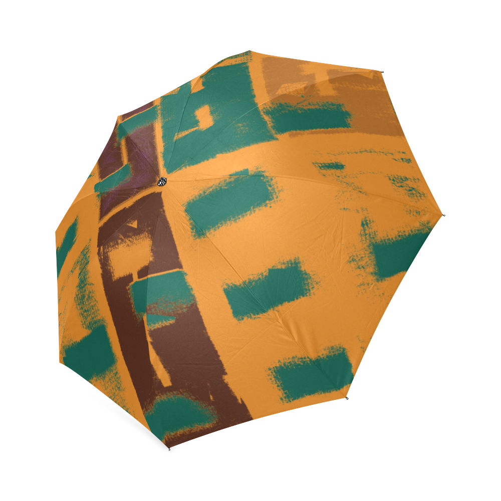 Orange texture Foldable Umbrella (Model U01)